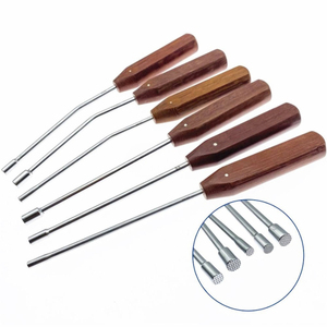 คีมยึดแผ่นกระดูกต้นขา Tibial Plateau Graft Forceps ขนาด 26 ซม. ค้อนกระดูกสำหรับศัลยกรรมกระดูก เครื่องมือผ่าตัดแบบตรงและโค้ง หลายขนาด เครื่องมือใช้มือ ได้รับมาตรฐาน CE - Product Image 4