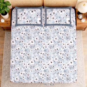Trendy 7D Digital Microfiber Bed Sheet 125 GSM 300tc Eco-Friendly Durable Soft Fabric Modern Bedroom Decoration <b>Comfortable</b> Set - Product Image 3