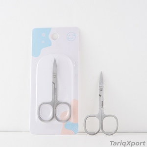 Ciseaux de précision naturels anti-rayures pour le toilettage, outils d'épilation, ciseaux droits pour la beauté, les sourcils et les cuticules, et le maquillage - Product Image 4
