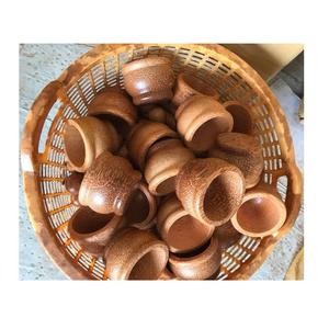 Coconut Wood <b>Tea</b> Cup and Teapot Set Cozy Christmas <b>Tea</b> Collection Natural Tableware <b>for</b> Seasonal <b>Gift</b> Giving - Product Image 5