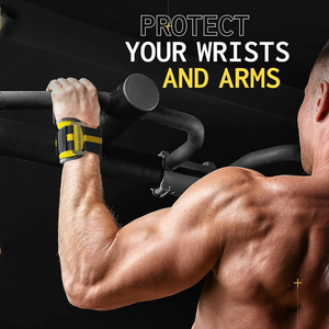 Crochets de musculation robustes pour poignet, dernière conception, pour hommes et femmes, sangles de levage pour la gym et le fitness - Product Image 5