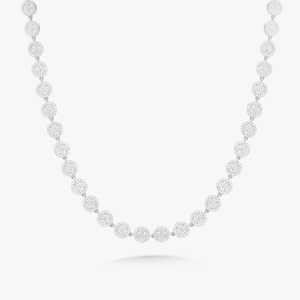 Colliers pendentifs visage souriant en diamant, or massif 14k 18k, sertis pavé, taille ronde, diamants de laboratoire, bijoux fins de luxe, breloques joyeuses - Product Image 5