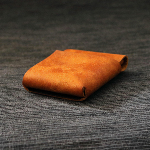 Factory Price Stitchless Leather <b>Wallet</b> Minimalist Slim Card <b>Holder</b> Genuine Cowhide Leather Seamless Purse LSSW-0014C - Product Image 3