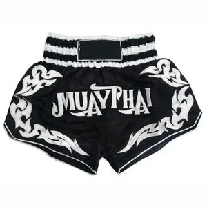 Nouveaux shorts de compétition MMA, boxe et Muay Thai personnalisables, tissu extensible, patchs personnalisés, impression de logo pour unisexe - Product Image 3