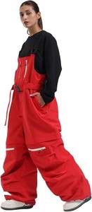 Pantalones de Nieve Impermeables y Cortavientos de 10.000 mm, Estilo Cargo Holgado, Pantalones Anchos Personalizados de Estilo Urbano Unisex para Hombre - Product Image 5