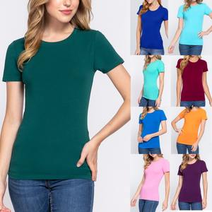 Camiseta Deportiva Personalizada con Logotipo para Mujer, Manga Corta, Ropa de Gimnasio, Fabricante de Ropa Deportiva al por Mayor, Marca Privada - Product Image 1