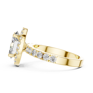 Wholesale Oval Cut 925 Sterling Silver Moissanite <b>Diamond</b> <b>Ring</b> Engagement Jewelry Factory Supplier - Product Image 2