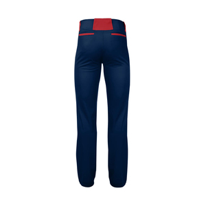 Pantalon de baseball fabriqué avec des tissus synthétiques haute performance conçus pour une grande élasticité, 100 % polyester, double tricot, 210-240 GSM - Product Image 4