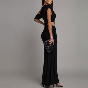 Conjunto de Dos Piezas para Mujer, Top Corto y Falda, Verano, MOQ Bajo, Personalizable, Estilo Sexy - Product Image 3
