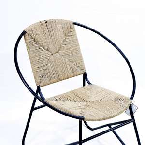 Comhome-Sillón reclinable de ratán de plástico duradero con almacenamiento incorporado y cojines suaves para relajarse al aire libre - Product Image 3