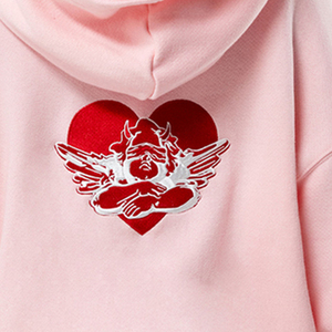 Comprar Sudadera con Capucha Oversize Personalizada para Mujer, de Forro Polar Suave, Cálida, Casual, de Corte Holgado, Estilo Urbano - Product Image 5