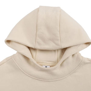 Sweat-shirt à capuche personnalisé pour homme, impression de logo en relief, sweat-shirt surdimensionné, coton de qualité supérieure, sweat-shirts vierges pour homme, style universitaire - Product Image 3