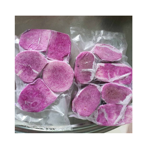 Cubes de pommes de terre violettes surgelées IQF, légumes préparés naturels à base de racines pour soupes, salades et traiteur - Product Image 2