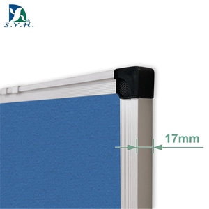 Tablero de fieltro azul para notas, fotos e información - Product Image 2