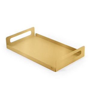 Plateau en laiton traditionnel fait main, plat de service en métal, vaisselle décorative pour les dîners indiens, les mariages et les festivals - Product Image 4