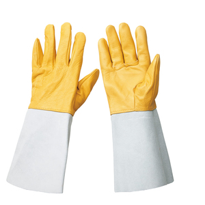 Guantes de Seguridad para Soldador JNA Group, Piel de Cabra de 12 oz, Antideslizantes, Resistentes al Calor, Duraderos para Soldadura TIG - Product Image 2