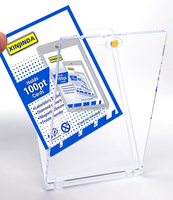 Étui de protection rigide en acrylique 100pt pour cartes à collectionner, présentoir pour cartes TCG, pochettes pour cartes de sport, cartes à échanger