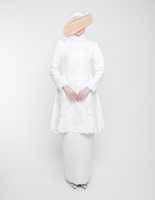 SIPO malaisien baja Kurung moderne avec broderie et perles vêtements islamiques musulmans pour femmes ensembles modeste