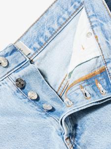Custom Oem Light Wash Denim Shorts Manufacturer Vintage Ripped <b>Button</b> <b>Fly</b> <b>Jean</b> Shorts Loose Fit Distressed Shorts Supplier - Product Image 6