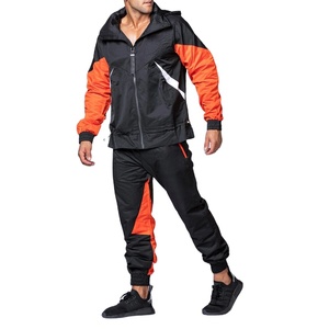 Conjunto Deportivo Informal para Mujer, 100% Algodón, Chaqueta Cortavientos, Pantalones Deportivos por Encima de la Rodilla, Color Sólido, Primavera/Verano, Conjunto de Sudadera con Capucha para Entrenamiento y Jogging 2026 - Product Image 1