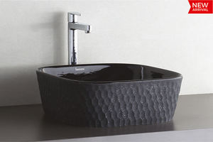 Luxury Marbal <b>Round</b> Countertop Sink 40cm Eco-Friendly Easy Cleaning <b>Basin</b> for Home Bathroom - Product Image 6