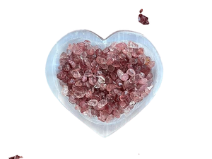Vente en gros de copeaux de quartz fraise poli et d'agate, cristal concassé 3-5mm pour la décoration intérieure et les fêtes par AMAYRA CRYSTALS EXPORTS INDIA - Product Image 4