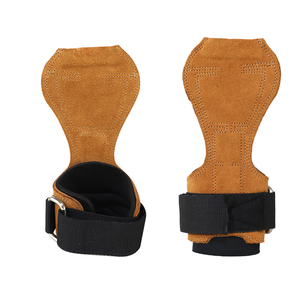 Agarraderas de Gimnasia de Cuero Personalizadas para Dominadas, Levantamiento de Pesas, Cross Training, Kettlebell, Venta al Por Mayor OEM - Product Image 5