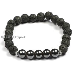 Pulsera de piedra curativa de Cuarzo Rosa Negra hecha a mano pulseras y brazaletes de cristal en línea pulseras con cuentas estilo mascota - Product Image 3