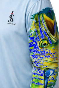 เสื้อเชิ้ตแขนยาว Bull Dolphin Performance แห้งเร็ว ระบายความชื้น เสื้อยืดตกปลา - Product Image 4