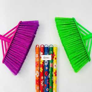 อุปกรณ์ทำความสะอาดขายดี GMEX ไม้ถูพื้นและไม้กวาดขนาด 120 ซม. – ไม้ธรรมชาติทนทาน ชุดทำความสะอาดรักษ์โลกพร้อมหัว PVC - Product Image 1