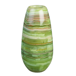 Jarrones decorativos artísticos de ónix para accesorios de mesa de lujo y embellecimiento elegante del hogar, jarrones de ónix. - Product Image 2