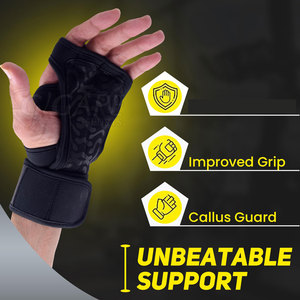 Unique Design Export Quality Cross Fit Neoprene <b>Gloves</b> Made Pakistan Adjustable Wrist Gym Fitness Weightlifting Gear Sports - Product Image 5