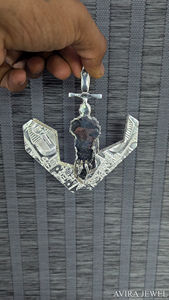 Pendentif étoile en moissanite premium pour hommes et femmes, certifié GRA, en argent massif 925 plaqué or, style hip-hop glacé - Product Image 2