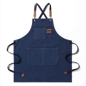 Delantales de Lona Multifuncionales Unisex de la Marca Muid Industry, Venta al por Mayor de Fábrica, Cierre de Broches, Manga Corta, para Barman, Cafetería, Restaurante - Product Image 3