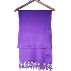 Pañuelo/Pashmina de Lana de Color Sólido de Alta Calidad, 180*70cm, Personalizado, para Mujer Musulmana, Cálido, Transpirable, para Uso Diario - Product Image 6