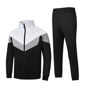 Survêtement zippé en molleton technique personnalisé pour homme, nouvelle collection, coupe oversize, pour le jogging, avec logo imprimé, équipement de football, vente en gros, vêtements de sport pour la gym - Product Image 1