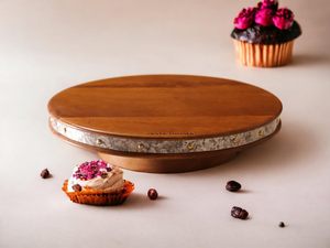 Novedad: Soportes para Pastel de Madera Ecológicos Hechos a Mano por Lavie Creations, Juego de 3 Piezas, Estilo Simple para Hoteles y Servicios de Catering - Product Image 3