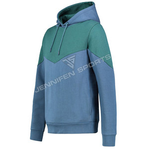 Sudadera con Capucha de Alta Calidad para Hombre, Mezcla de Poliéster/Algodón, Estilo Urbano, Gruesa, Invernal, Lisa, Teñida - Product Image 2