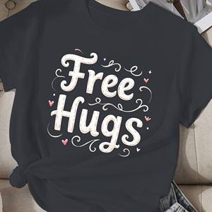 T-shirt comfit pour femmes Free Hugs - Product Image 4