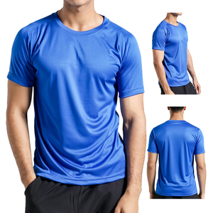 Camiseta Deportiva de Secado Rápido Personalizada para Hombre, Camiseta de Poliéster que Absorbe la Humedad para Gimnasio, Running y Fitness, Fabricante OEM ODM - Product Image 1