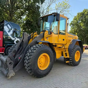 Chargeuse sur pneus Volvo L60E de qualité supérieure avec moteur diesel, hydraulique HYDAC et commande PLC, pompe haute performance et engrenages à roulement. - Product Image 1