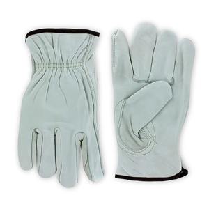 Gants de conduite en cuir de vachette de haute qualité pour adultes, gants de sécurité chauds et confortables pour le travail - Product Image 3