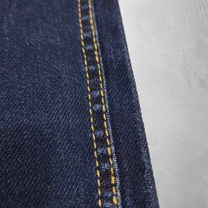 Jeans de Mezclilla de Pierna Ancha para Hombre, Color Personalizado, Corte Recto de Cintura Media, Algodón Orgánico Elástico Premium de Secado Rápido para Primavera/Verano - Product Image 5