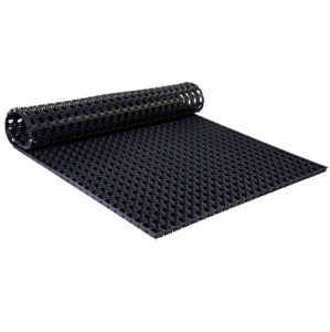 Rouleau de tapis en caoutchouc creux moderne de qualité supérieure, écologique, antidérapant, résistant, pour drainage des sols commerciaux et industriels - Product Image 1
