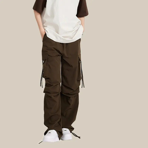 Pantalon décontracté droit PREDATEX INDUSTRIES en toile polyester/coton légère, doublé polaire, coupe européenne, idéal pour l'été - Product Image 4