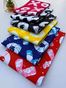 Lujoso estampado de cera africana de Libia y tela de algodón de Ankara diseño personalizado para atuendo de boda de moda ropa de fiesta y decoración del hogar - Product Image 3