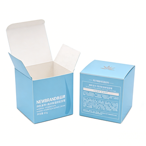 Caja de papel para embalaje de productos de cuidado personal personalizados por el fabricante para cosméticos y cuidado de la piel - Product Image 1