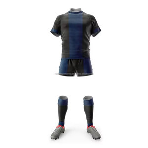 Tenues de rugby personnalisées de haute qualité pour équipes sportives – Respirantes, grandes tailles, antibactériennes, séchage rapide, avec impression de logo personnalisé - Product Image 6