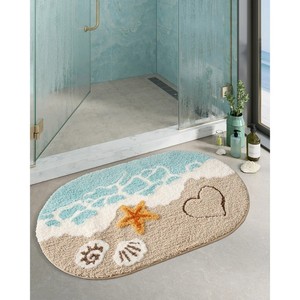 Tapis de bain antidérapant super absorbant, tapis de douche à séchage rapide, tapis antidérapant moderne pour baignoire et entrée de maison - Product Image 5