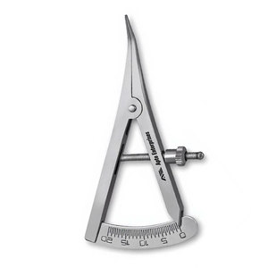 Calibre Castroviejo angulaire 3,5 pouces, instrument de mesure pour cartographie osseuse, échelle 0-20 mm, précision dentaire, chirurgicale, orthopédique - Product Image 3